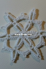 crocheted Snowflake