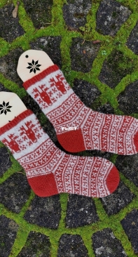 Keep Me Warm Socks by Rikke Leth Lind-English Danish-Free
