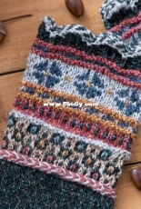 Fair Isle gloves by Durable Yarn-Free