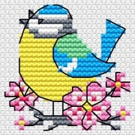 Blue Tit by Durene Jones - Free