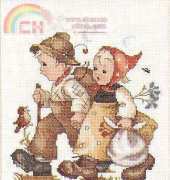 JCA Needle Treasures 02642 - Hummel Hansel and Gretel