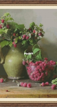 Golden Rose 035 - Still Life with Raspberries