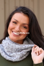 F948 Dotted Swiss Cowl by Plymouth Yarn Design Studio-Free