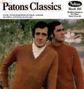 Patons 105. Raglan Jumpers for Men