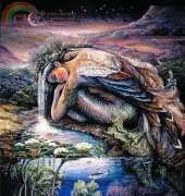 HAED JW 007 Mer-Angel by Josephine Wall