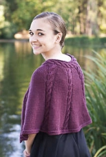 Longwood Capelet by Cheryl Beckerich/Cascade Yarns Website free