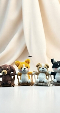 MjaLisa Crochet - Mason - Swing Dogs