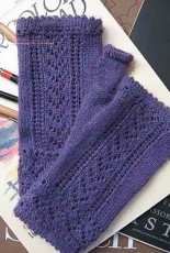 Betsyanna Mitts-Fingerless Gloves by Paula McKeever -Free
