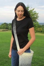 Effervescence Messenger Bag by Melissa Kemmerer-Free