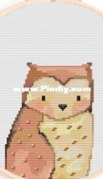 The Stitch Patterns - Watercolor Owl