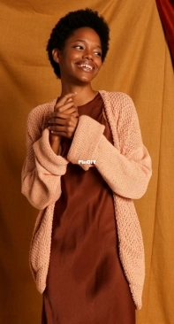 Tuesday Cardigan - We Are Knitters - English, French, German, Spanish, Italian