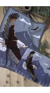 Mary Maxim - 16951 Eagle Afghan