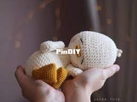 Efka toys - Alena Efimova - Алена Ефимова - Duckling - Утёнок - Russian