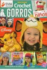 Evia Ediciones - Crochet Gorros Disney (Hats for Children) No 1, 2016 - Spanish