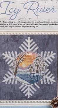 Icy River by Jesse Schofield from Just Cross Stitch - February 2023 PCS + XSD