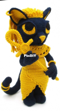 Dinegurumi - Sandra Haupt - Bastet - Russian - Translated