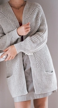 Marie Cardigan by Miriam Walchshäusl - MrsFunnyValentine - English, German