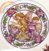 Frederick Warne - 73957 - Crocus Fairy Plate - Flower Fairies Cicely Mary Barker