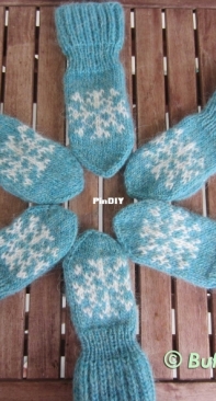 Frosen leikskóla vettlingar Mittens by Buffalo Ása-Icelndic-Free