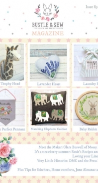 Bustle and Sew Issue 89 June 2018