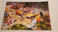 Nine koi carp (Девять карпов Кои)