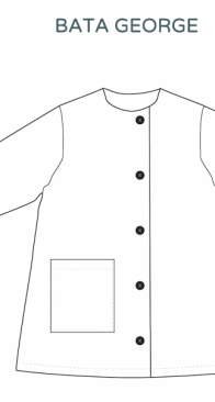 Lulú Ferris - LFM76 LF75 Georges Robe - Bata George -  Sizes 3yr-10yr, 36-50 - Spanish
