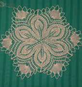 knitted doilies - my work
