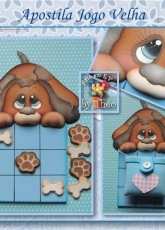 Artes em E.V.A- Handmade Tic Tac Toe/Portuguese