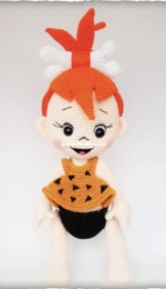 Prensesin Oyuncaklari - Merve Aydın - Pebbles Flintstone Pattern - Turkish