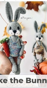 Moomigurumi - Momigurummi - Momigurumi - Momigurum_i - Sviatlana Bozhko - Sveta - Ike the Bunny