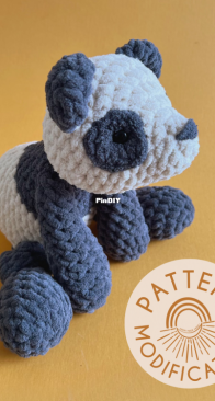 Mama Made minis - Alyson Dratch and Lindsay McNutt - Panda Mod for Beam Bear Knotted