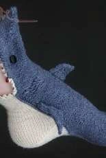 Shark Week Socks by Lisa Grossman-Free Charity pattern