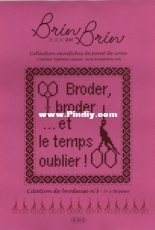 Brin par Brin - Citation de brodeuse 3