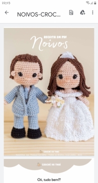 Croche da Thai - Thaissa Carvalho - Bride and Groom - Noivos - Portuguese