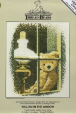 Heritage Craft TWW149 - Thread Bears William in the window by John Clayton