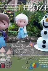 Atelier Sonhos e Encantos and Mamma Mia Handmade - Frozen Soft Doll - Portuguese