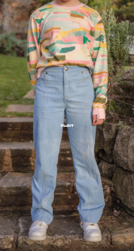 Tadah Patterns - TP2407 - Teen Frankie Jeans and Shorts - Sizes 10-16