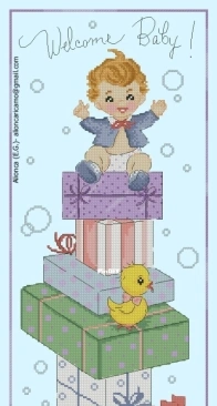 Alionca Ricamo -Welcome Baby xsd