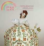 Giulia Punti Antichi GPA - A Flapper Doll Pincushion