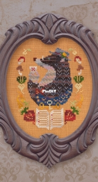OwlForest Embroidery - The Mole Portrait   XSD + PCS