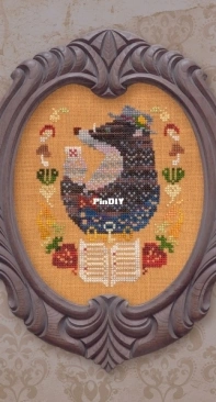 OwlForest Embroidery - The Mole Portrait   XSD + PCS