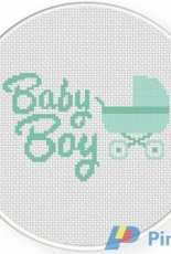 Daily Cross Stitch - Baby Boy