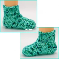 No Math Ribbed Sock Toddler Med by Nicole Whipple - Free