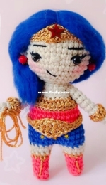 Mi Mundo Unicornio Amigurumi - Roxana Spaciuk - Wonder Woman - Mujer Maravilla - Spanish - Free