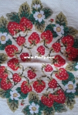 strawberry tablecloth