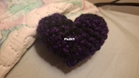 Heart amigurumi
