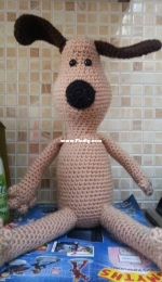 Gromit crochet amigurumi