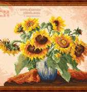 Megat Cross Stitch 740 - Sunflowers