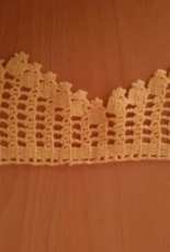 Yellow Towel Lace Edge