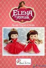 Atelie  Mimos Da Van Apostila Elena de Avalor Felt Pattern Portuguese